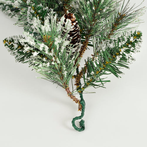 Black Box Trees Vandans Guirlande - L270 cm - Groen Frosted - vtwonen shop