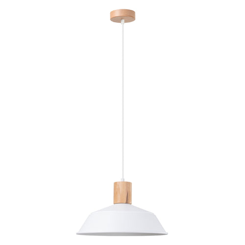 Sollux Lighting Hanglamp FANO wit - 34x34x120cm