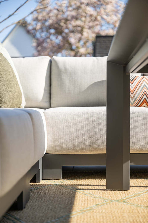 Levanto hoek loungeset - 6 persoons - hoge tafel - aluminium - vtwonen shop