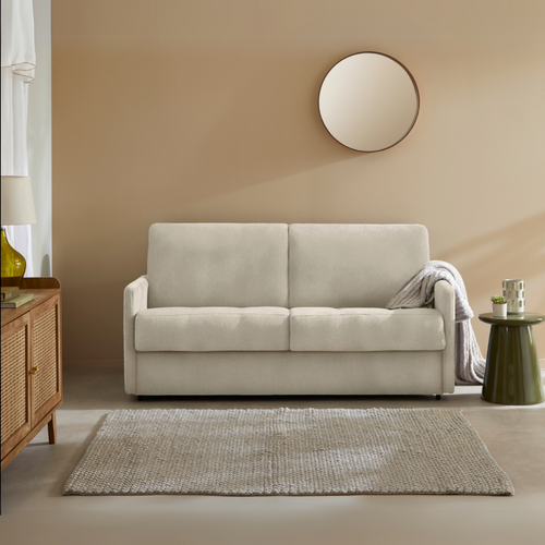 Calicosy - COSENZA Slaapbank 3-zits - Grijs - 100x175x87 cm