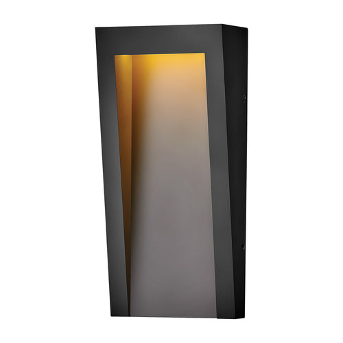 Elstead Hinkley Taper Buiten inbouw wandlamp getextureerd zwart, 3000K, IP44