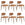 Housecraft Living Noor Eetkamerstoelen Groen - Set van 4