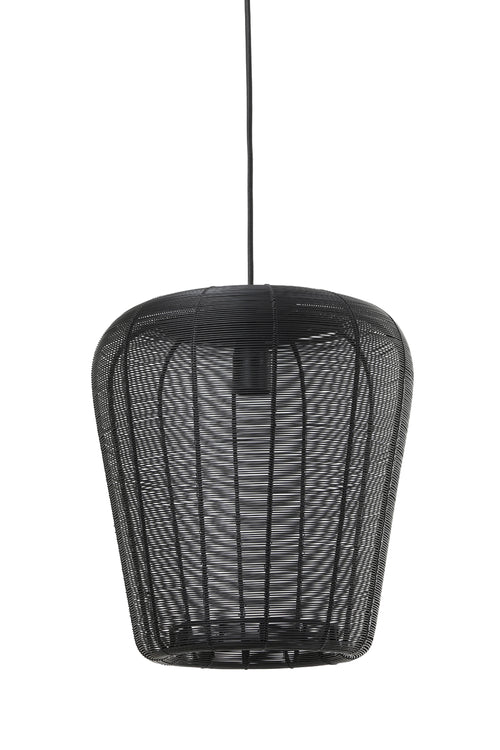 Light & Living hanglamp ADETA - Ø31x37cm - zwart