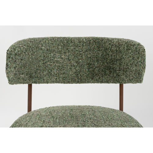 Housecraft Living Claes Eetkamerstoelen Gemêleerd Groen - Set van 2