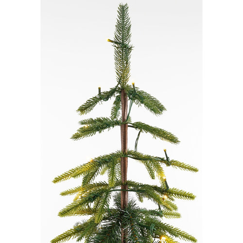 Black Box Trees Lodge Kunstkerstboom met Verlichting en Timer- en Dimfunctie - H155 x  Ø48 cm - Groen