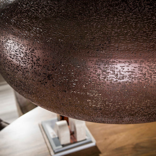 Giga Meubel Hanglamp Cielo - Koper Metaal - 1-lichts - Ø90cm