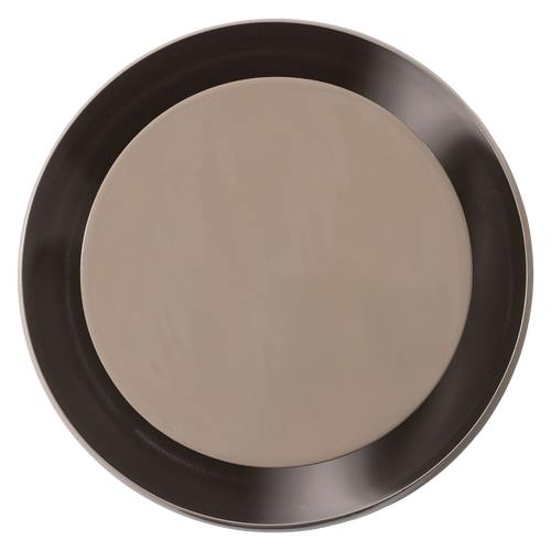 WOOOD wandlamp rond Gloomy - Metaal - Zand - 30x30x13