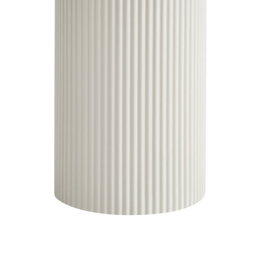Furnhouse ronde salontafel Wave - Crème wit - Ø 50 cm