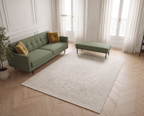 AFK Living vloerkleed Topkapi - zeer zacht - beige - 80 x 150 cm