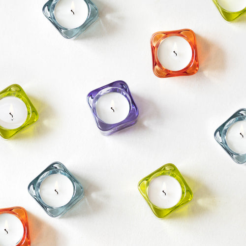 Ona - Theelichthouder 5x5cm forest Mood - Set van 2 - vtwonen shop