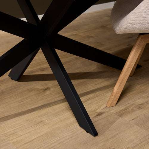 Starfurn  eettafel Lou - bruin - 98x210x76cm