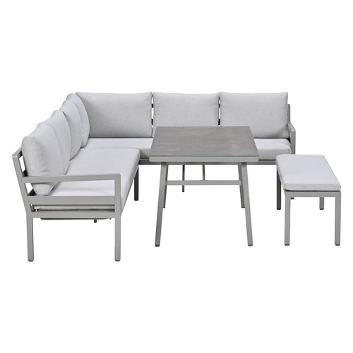 Garden Impressions lounge dining set Markus 4-delig - taupe