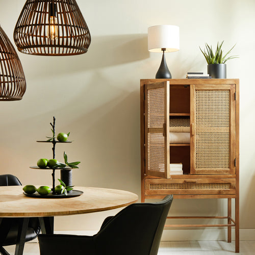 Light & Living kast NIPAS - 90x45x160cm - bruin