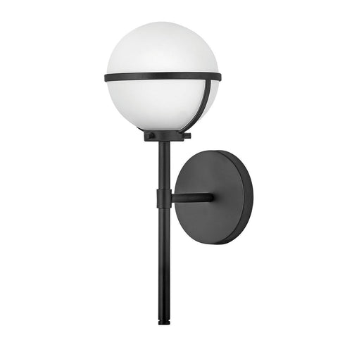 Elstead Hinkley Hollis Badkamer Wandlamp Zwart, IP44
