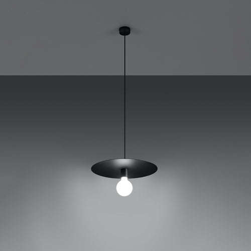 Sollux Lighting Hanglamp FLAVIO zwart - 40x40x105cm