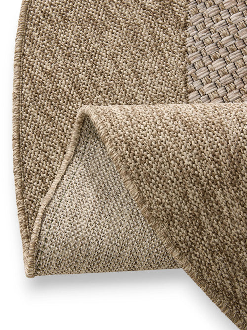 benuta binnen- en buitenkleed Naoto - beige - ø 160 cm