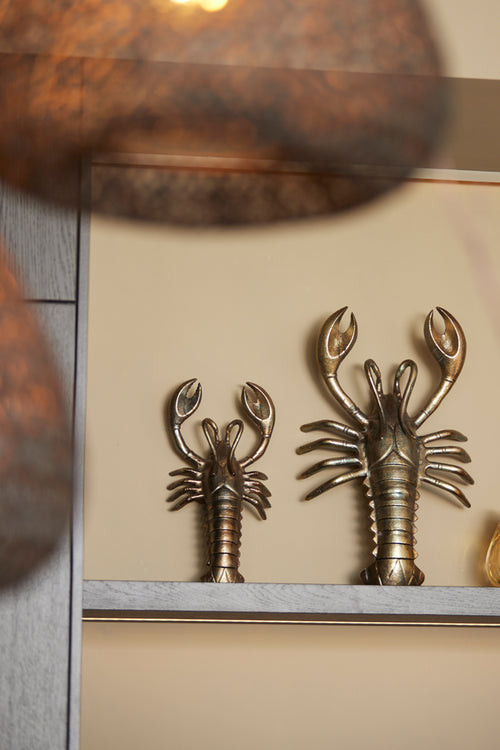 Light & Living ornament LOBSTER - 37x19x10cm - brons