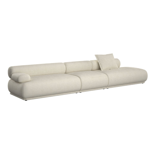 Zuiver Rembrandt 4,5 Zitsbank Links Beige