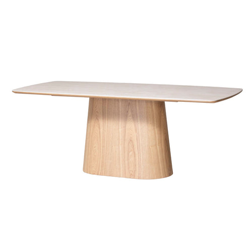 Giga Meubel Eettafel Thomas - Rechthoek Naturel/Keramiek - 200x90x76cm - vtwonen shop