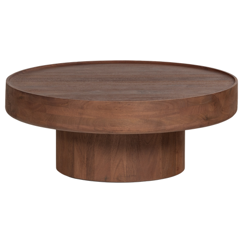 WOOOD salontafel Dara - Mangohout - Bruin - 35x90x90