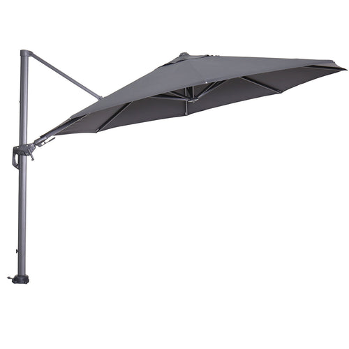 Hawaii parasol - Ø350 cm - carbon black - donker grijs - vtwonen shop