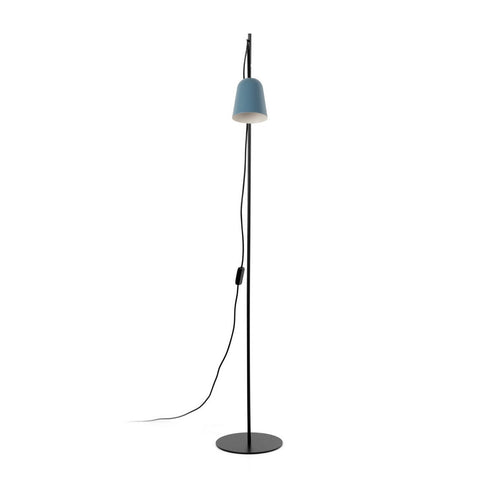 Faro STUDIO Task Vloerlamp Mat Zwart, Blauw
