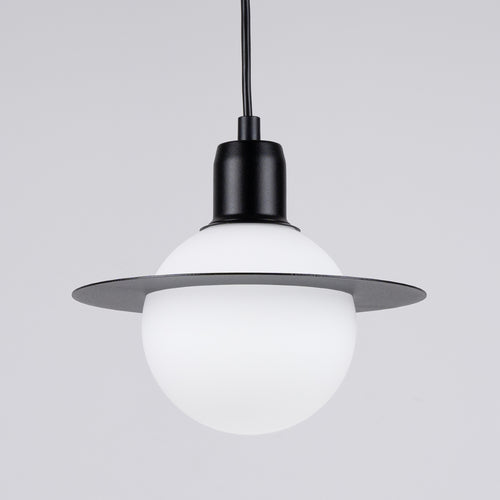 Sollux Lighting Hanglamp HYPERION 1 zwart - 20x20x125cm