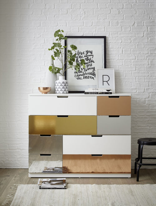 d-c-fix Zelfklevende Decoratiefolie - Hoogglans Zilver - 150x45 cm - vtwonen shop