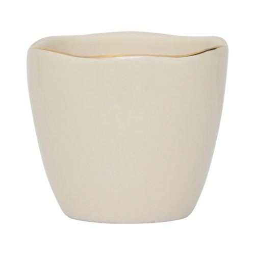 Urban Nature Culture Good Morning eierdop - Oatmeal - set van 2 - in gift pack - 5x5cm