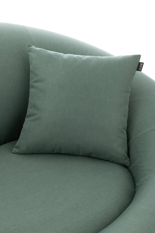 J-Line kussen Outdoor - kunststof - groen
