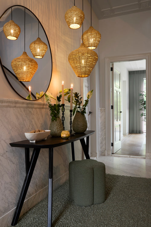 Light & Living hanglamp KALENGA - Ø36x41cm - bruin - vtwonen shop