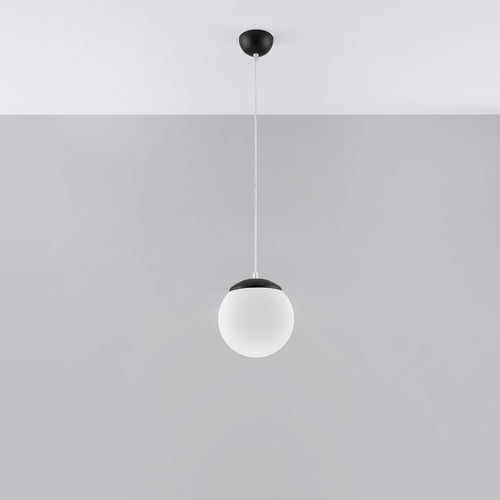 Sollux Lighting Hanglamp UGO 20 zwart - 20x20x110cm