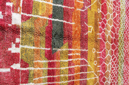 AFK Living vloerkleed Berber - handgemaakt - Wol - 217 x 302 cm - vtwonen shop