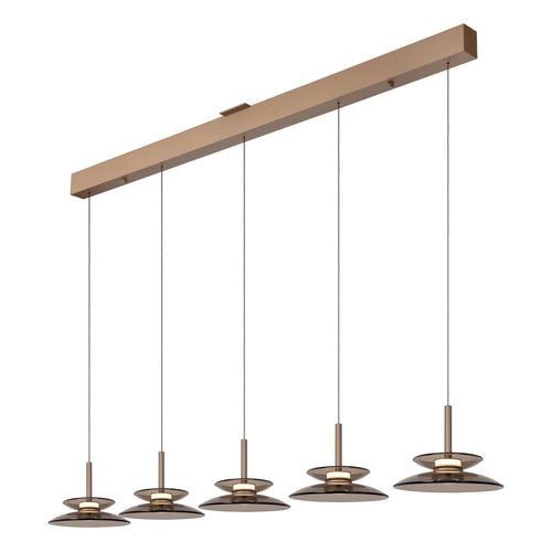 Lucide hanglamp SANTIAGO - Geïntegreerde LED - Amber - vtwonen shop