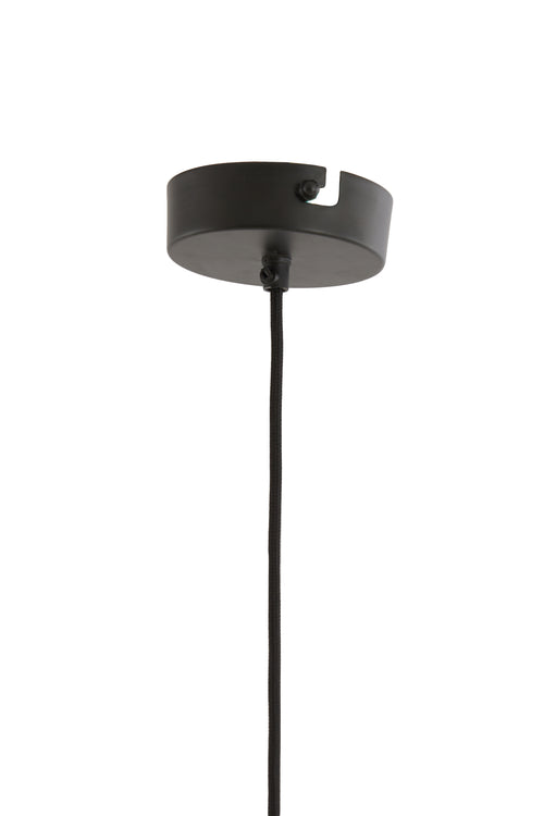 Light & Living hanglamp KALENGA - bruin - Ø28x30cm