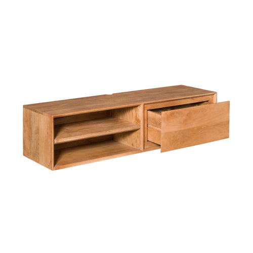 Starfurn Tv-meubel Ambiance - Zwevend - Naturel Hout - 120x35x30cm