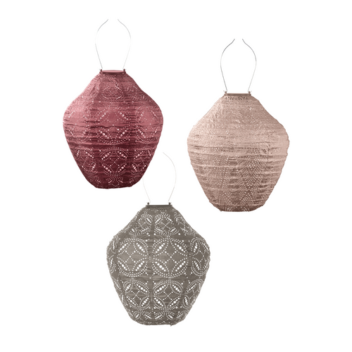 Lumiz solar lampion - jar set - 3 stuks - vtwonen shop