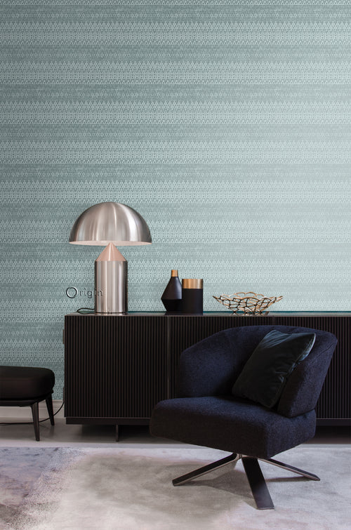 Origin Wallcoverings behang dierenhuid structuur ijsblauw - 53 cm x 10,05 m - 347313 - vtwonen shop