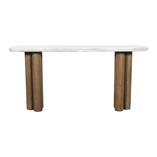 Signature - BUREN Design haltafel - Beige - 38x165x77 cm