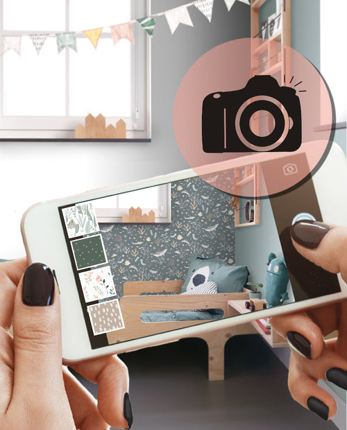 ESTAhome behang onderwaterwereld blauwgroen - 50 x 900 cm - 131258 - vtwonen shop