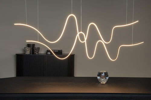 Lucide hanglamp LAMBADA - Geïntegreerde LED - Mat Goud / Messing - vtwonen shop