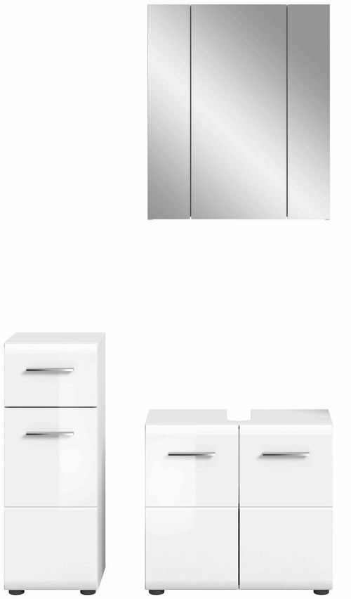 Furnilux Badkamercombinatie Ice 3-delig - 105cm x 185cm x 32cm