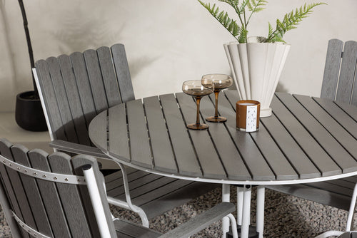 Rebellenclub Tuinset Ellix - Grijs Wit