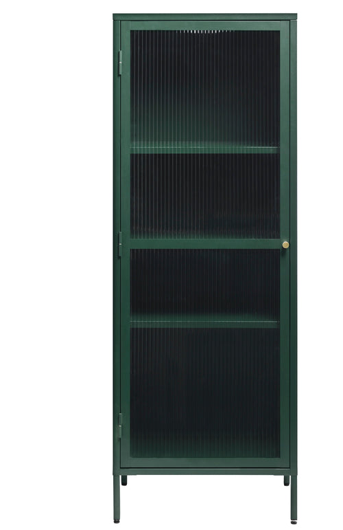 Rebellenclub Vitrinekast Omeo - 160 x 58 cm - Groen - vtwonen shop