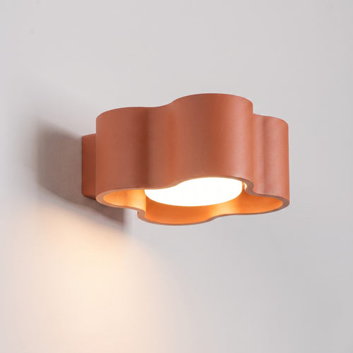 Sollux Lighting Wandlamp OVIO rode oker Gx53 - 12x14,5x6cm