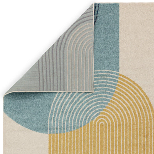 Vloerkleed Easy Living Muse Blue Retro Rug MU15 200x290 cm - vtwonen shop