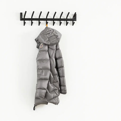 Ylumen Kapstok Tubo - B 78 cm H 19 cm - zwart