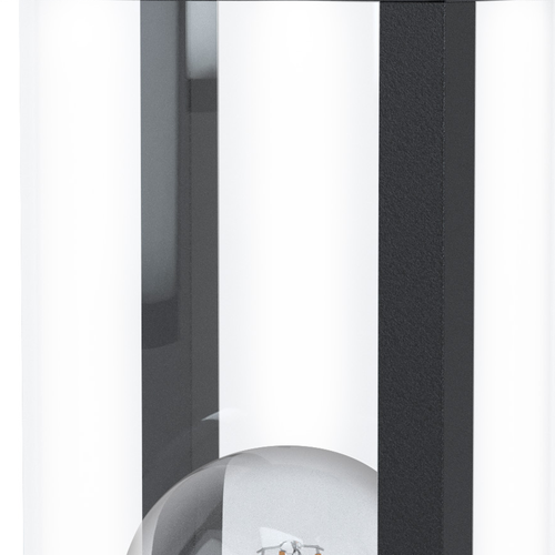 EGLO sokkellamp buiten Cascinetta - e27 - 30,5 cm - zwart