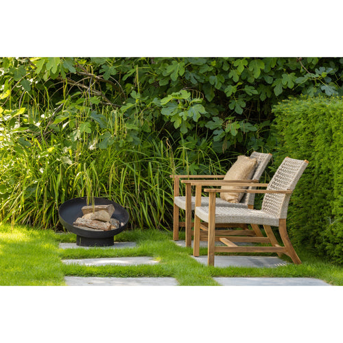 Exotan tuin fauteuil Copper - Teak - Naturel - 79x76x85 - Set van 2 - vtwonen shop