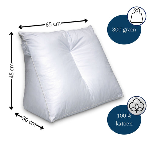 Ten Cate loungekussen - leeskussen - 55x65x30